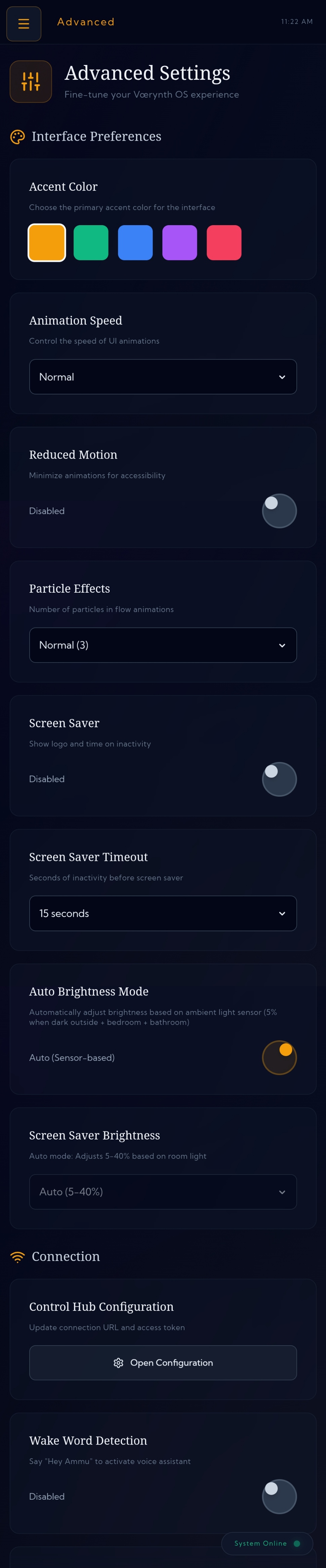 Vœrynth OS Mobile View 10